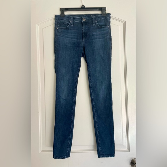 Ag Adriano Goldschmied Denim - AG Adriano Goldschmied Skinny Jeans in Dar Blue Wash